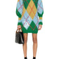 Gucci Sequinned Argyle Jumper Dress - Runway Catalog