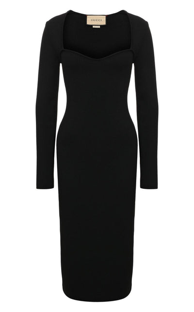 Stretch Viscose Bodycon Dress Gucci