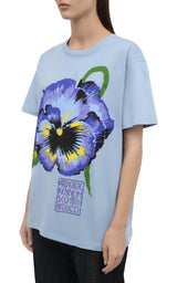 x Ken Scott Floral Print T-shirt Gucci