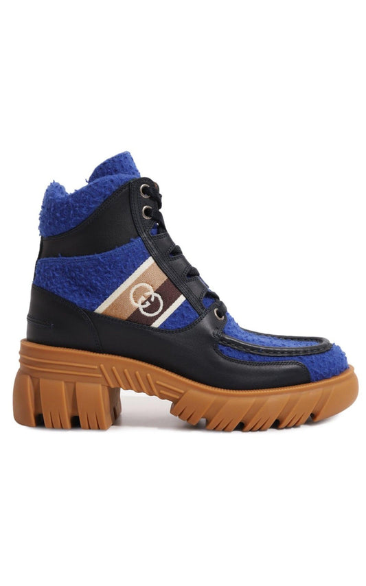 x North Face Romance Ankle High Casual Boots Gucci