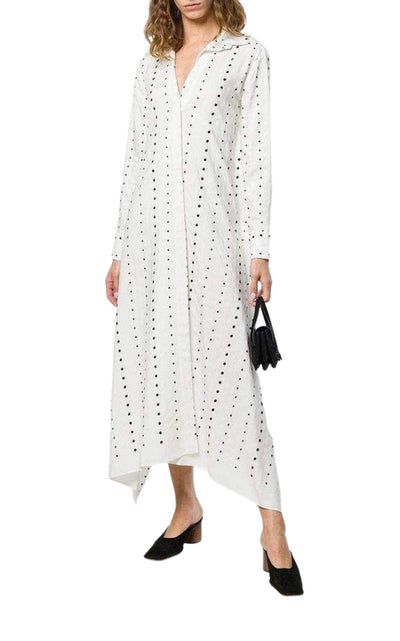 La Djellaba Dot Maxi Dress Jacquemus