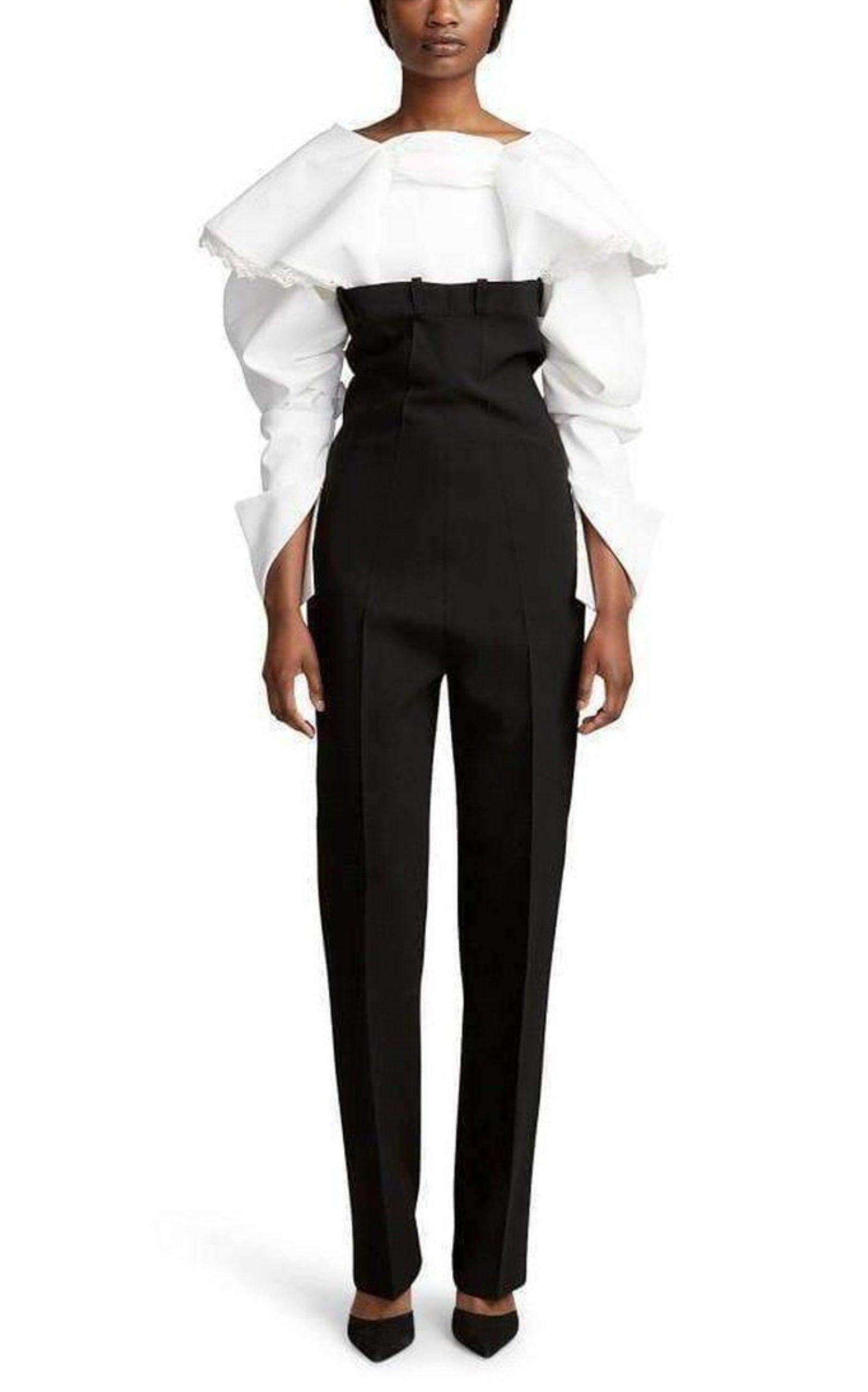 Le Pantalon Straight High Rise Wool Trousers Pants Jacquemus