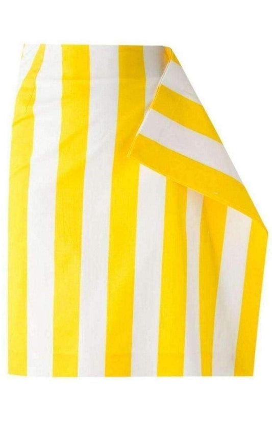 Side Flat Striped Skirt Jacquemus