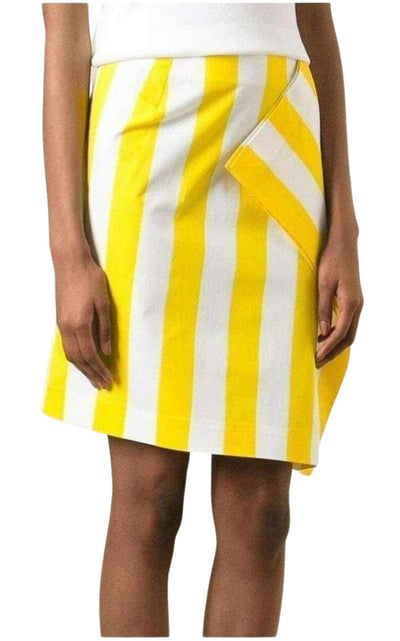 Side Flat Striped Skirt Jacquemus