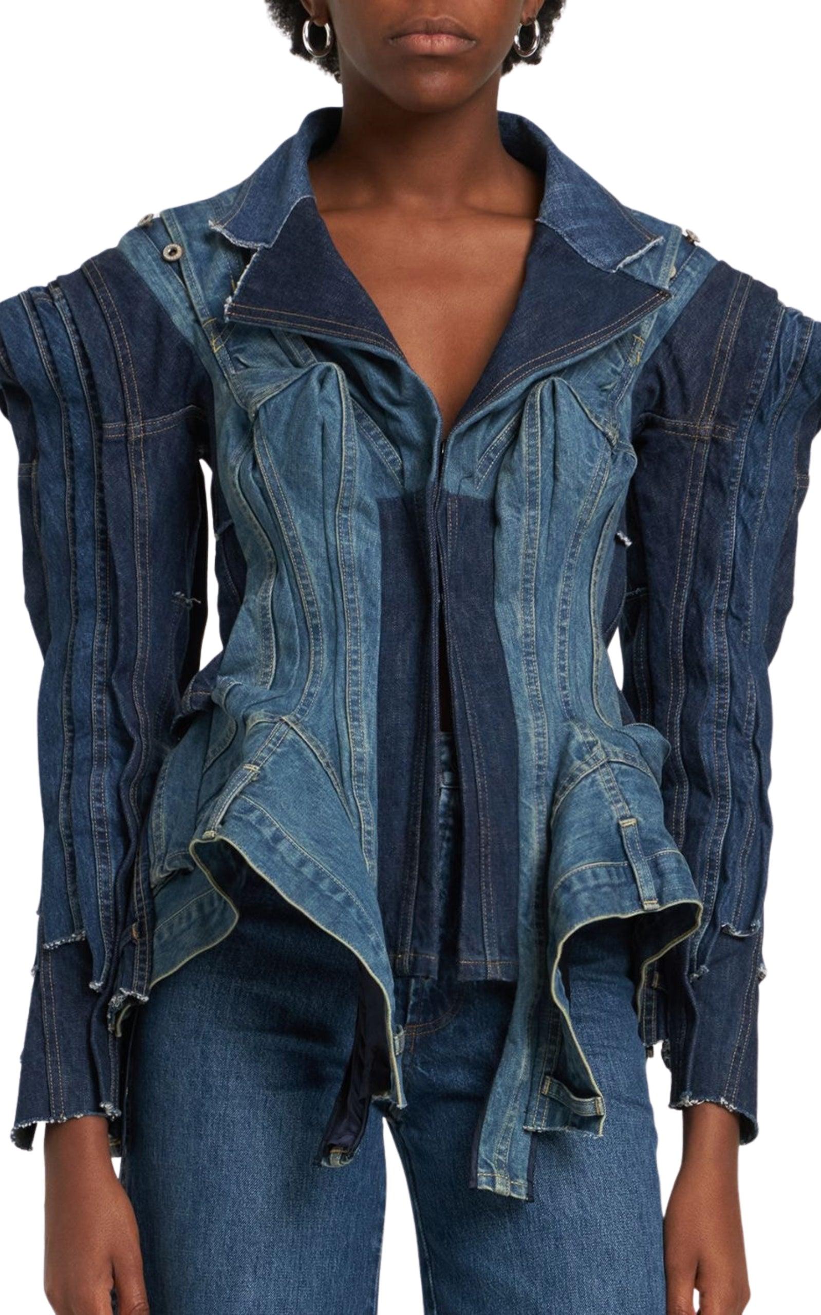 Patchwork Denim Jacket Junya Watanabe