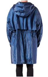 Runway Blue Oversized Raincoat Juun J