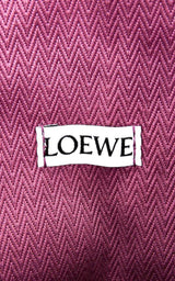 Anagram Inflated Basket Bag in Purple Loewe