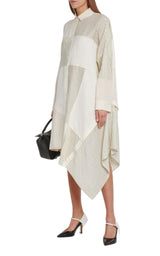 Loewe Oversized Patchwork Midi Dress