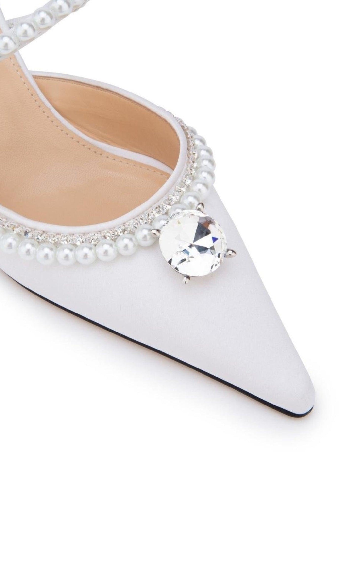 White Diamond & Pearl 65 Heels MACH & MACH