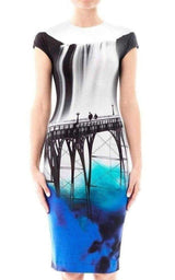 Multicolor Elay San Francisco Jersey Dress Mary Katrantzou