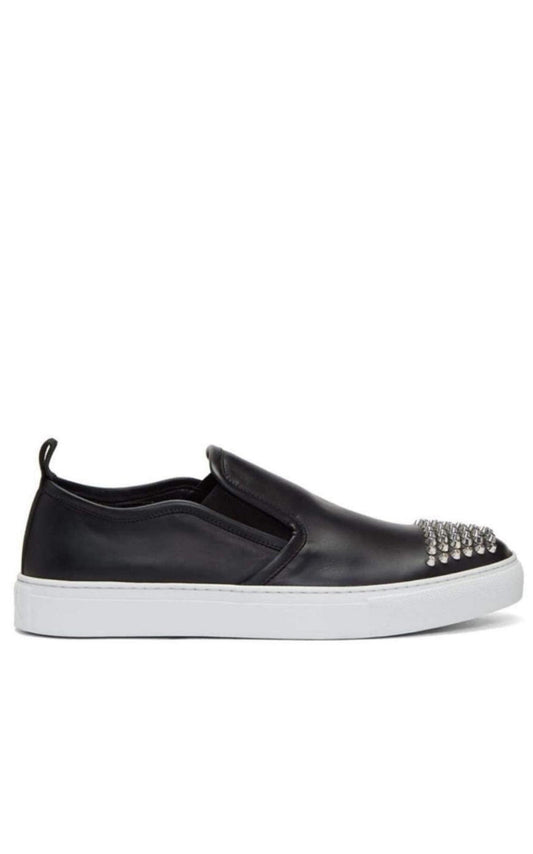 Chris Studded Leather Slip-On Sneakers McQ - Alexander McQueen