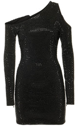 Embellished Cutout Mini Dress Michael Kors Collection