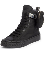 Wheel High Top Sneaker Prada