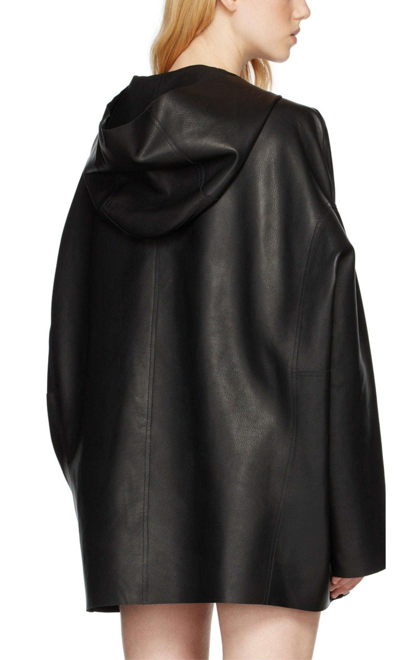 Black Peter Leather Jacket Rick Owens