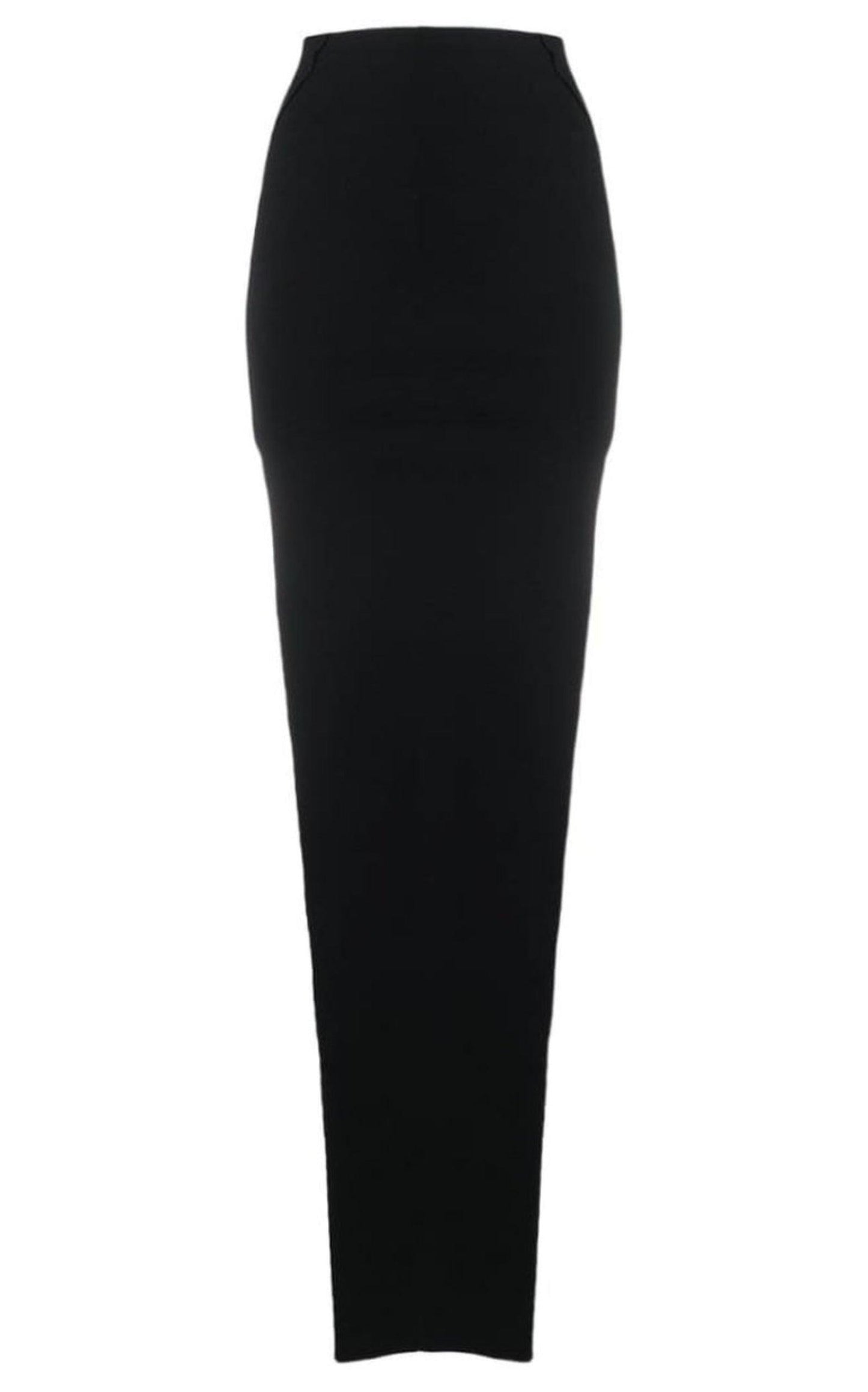 Side Slit Pull-on Skirt Rick Owens