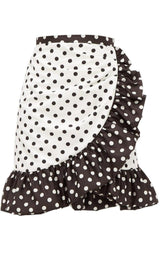 Ruffled polka-dot skirt Rodarte