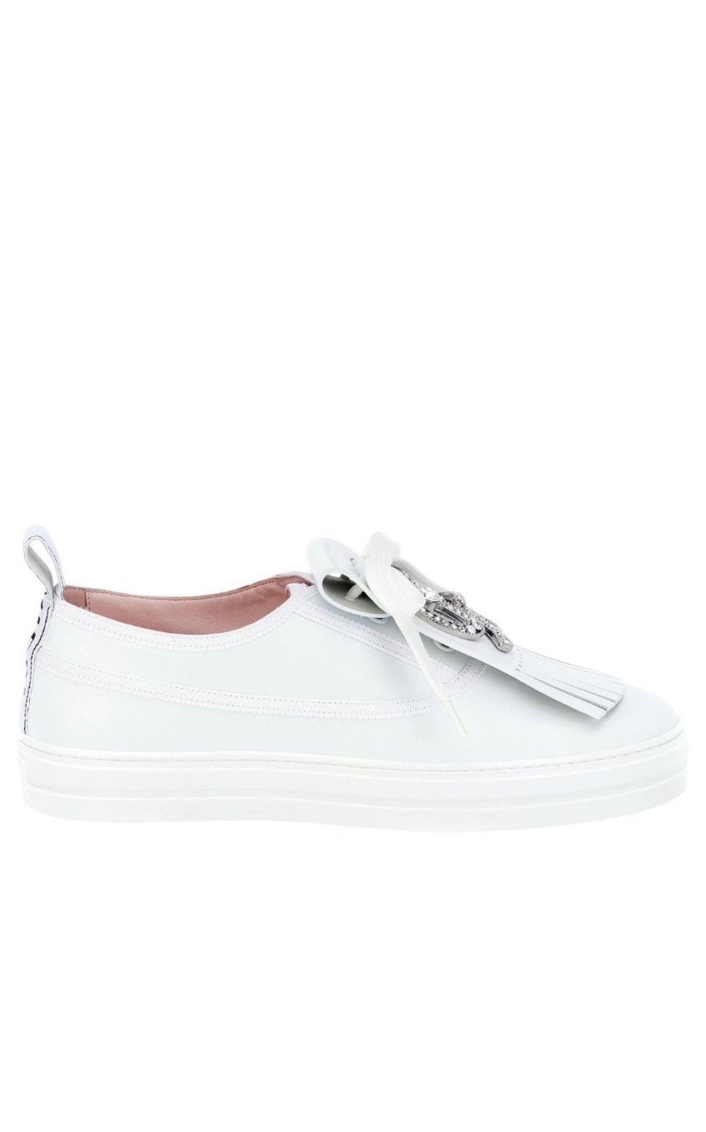 Call Me Vivier Leather Jewel Sneakers Roger Vivier