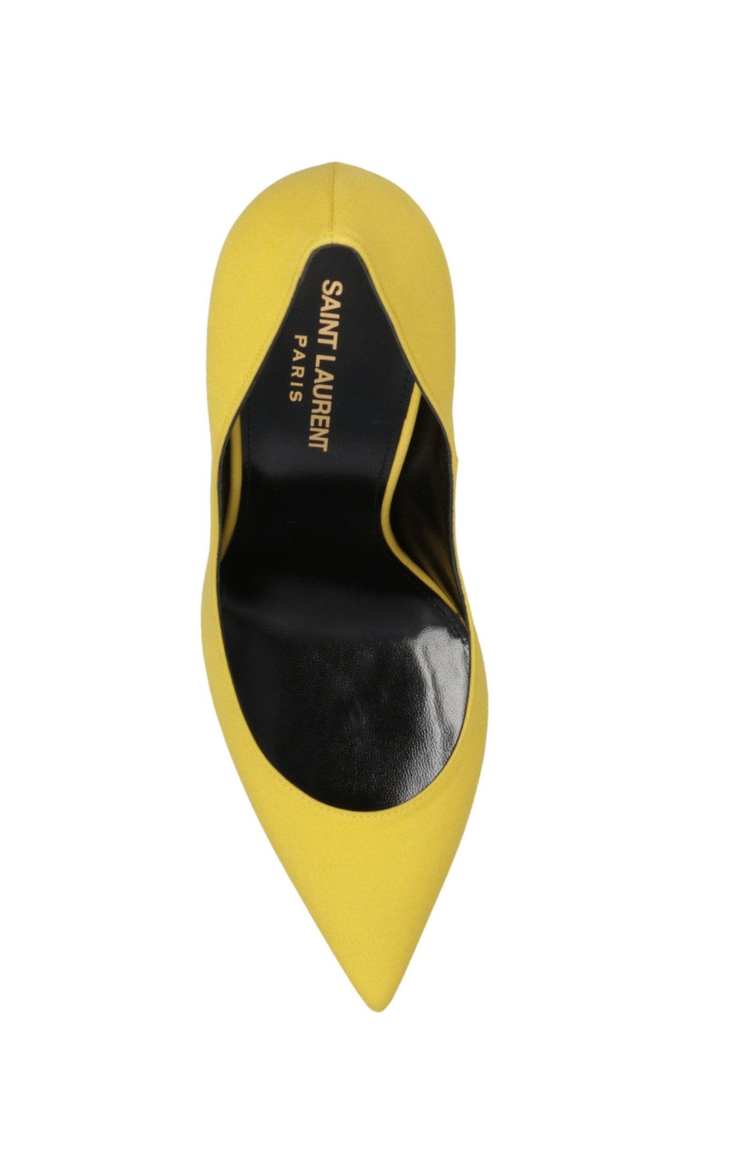 Yellow ‘ZOE’ Stiletto Pump Saint Laurent