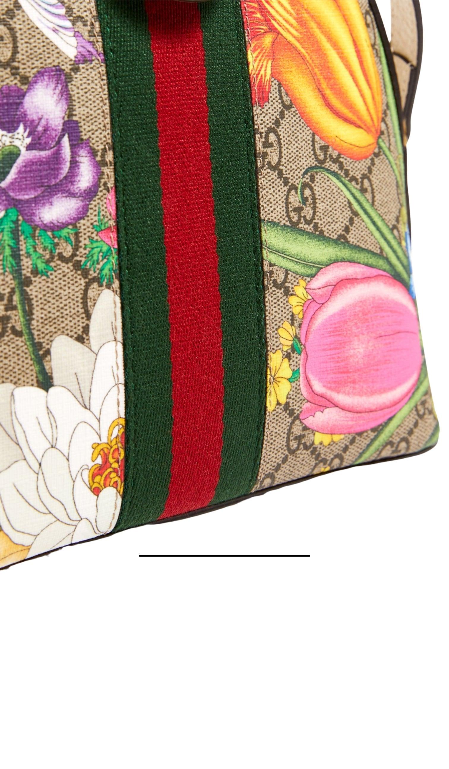  GucciSmall Ophidia Flora Shoulder Bag - Runway Catalog