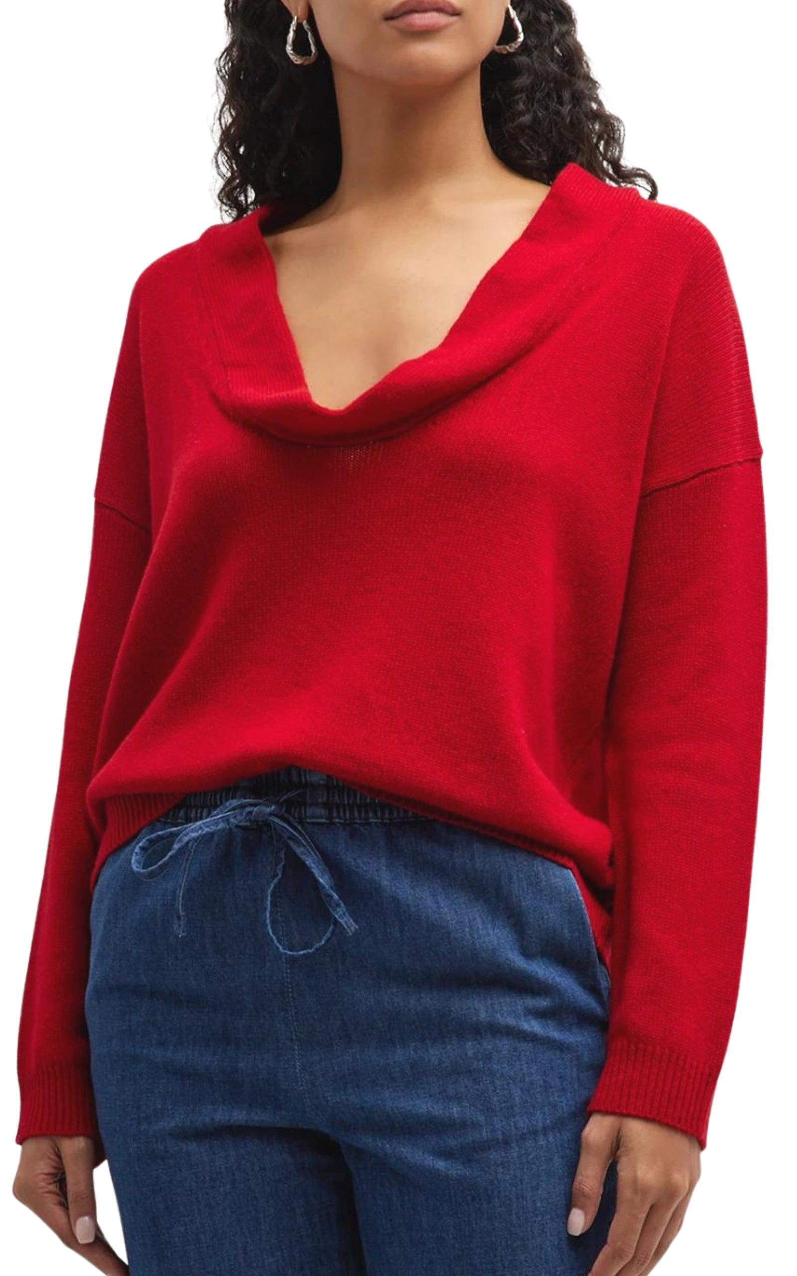 Straight Hem Long-Sleeved Cashmere Jumper Valentino