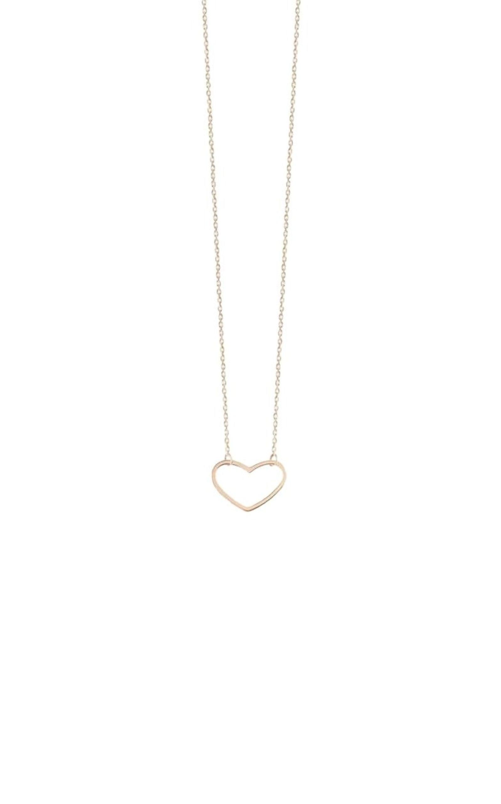 Gold Mini Heart Angie Necklace Vanrycke