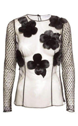 Flower Tulle Top Viktor & Rolf